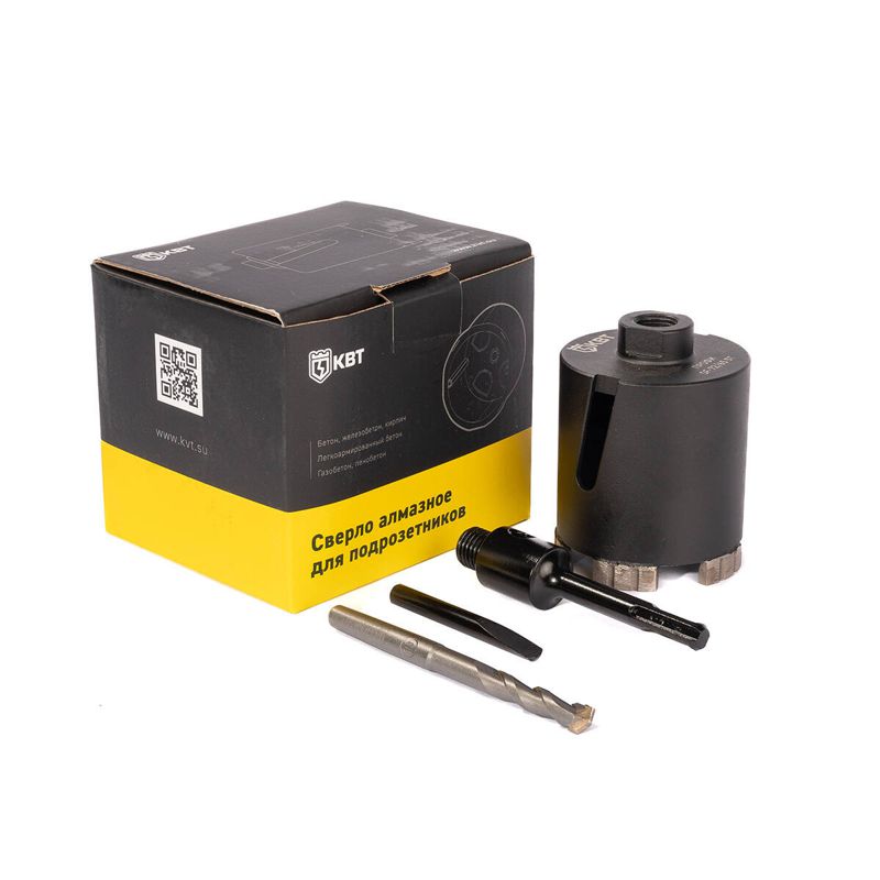 Коронка SF-72/65 5T с адаптером SDS-Plus ПРОФИ КВТ 102561