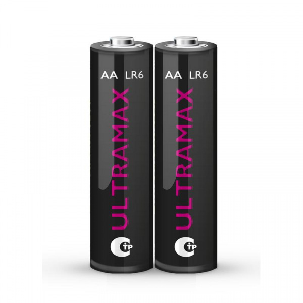 Элемент питания алкалиновый AA/LR6 1.5В Ultra Max LR6UM-B2 BL-2 (уп.2шт) ФАZА 5042995
